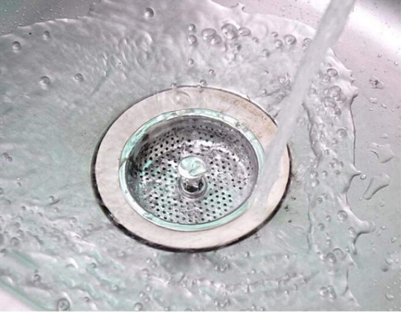 JDYYICZ Pack of 2 Kitchen Sink Drain Strainer Basket and Stopper - Image 5